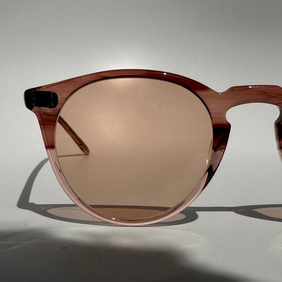 Oliver Peoples O'Malley Limited Edition 18K Gold P. Sunglasses OV5183 45-22-145 - Picture 11 of 17